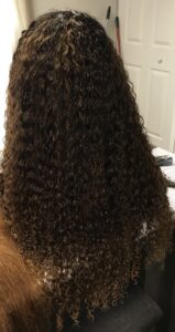 A211 RENEE Virgin Brazilian Kinky Curly CC 4x4 Lace Closure Wig