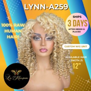 A259 LYNN Virgin Malaysian Deep Wave CC 4x4 Lace Closure Wig