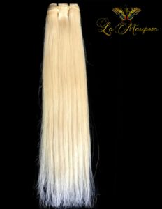 Virgin Malaysian Straight Platinum Blonde-613