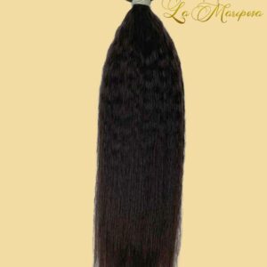 Virgin Malaysian Kinky Straight Natural Black/ Brown